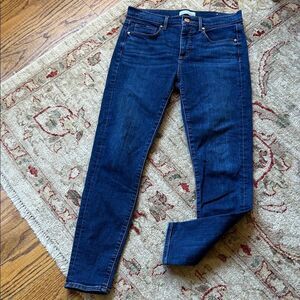 LOFT Made With Love ❤️ Dark Blue Women's Skinny Jeans Size 6